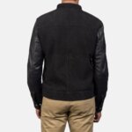 Blain Black Hybrid Bomber Jacket