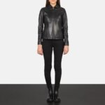 Colette Black Leather Jacket