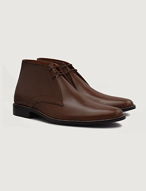 Corry Chukka Brown Leather Boots