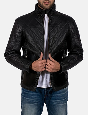 Equilibrium Black Leather Jacket
