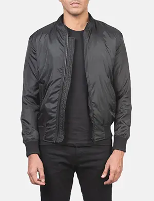 Ramon Black Bomber Jacket