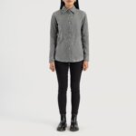 Zenith Grey Suede Leather Shirt Jacket